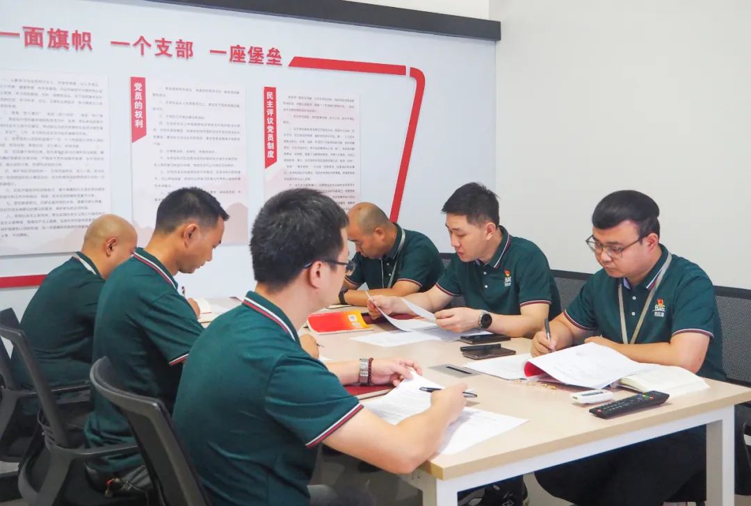 百安港党支部学习贯彻党的二十届三中全会精神